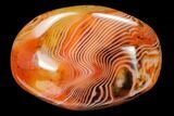 Polished, Banded Carnelian Agate - Madagascar #145944-2